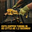 DEWALT XR 20-volt max Multiple sizes Copper tube cutter 1.7 Ah Cordless Battery Included , Charger Included