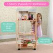 Delta Children Moveable Mansion Dollhouse - 360-Degree Play Dollhouse with Wheeled Base - Includes 16 Accessories - Fits 12-inch Dolls - Pretend Play Dream Gift for Ages 3+ Delta Children Moveable Mansion Dollhouse - 360-Degree Play Dollhouse with Wheeled Base - Includes 16 Accessories - Fits 12-inch Dolls - Pretend Play Dream Gift for Ages 3+