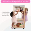 Delta Children Moveable Mansion Dollhouse - 360-Degree Play Dollhouse with Wheeled Base - Includes 16 Accessories - Fits 12-inch Dolls - Pretend Play Dream Gift for Ages 3+ Delta Children Moveable Mansion Dollhouse - 360-Degree Play Dollhouse with Wheeled Base - Includes 16 Accessories - Fits 12-inch Dolls - Pretend Play Dream Gift for Ages 3+
