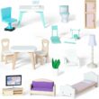 Delta Children Moveable Mansion Dollhouse - 360-Degree Play Dollhouse with Wheeled Base - Includes 16 Accessories - Fits 12-inch Dolls - Pretend Play Dream Gift for Ages 3+ Delta Children Moveable Mansion Dollhouse - 360-Degree Play Dollhouse with Wheeled Base - Includes 16 Accessories - Fits 12-inch Dolls - Pretend Play Dream Gift for Ages 3+