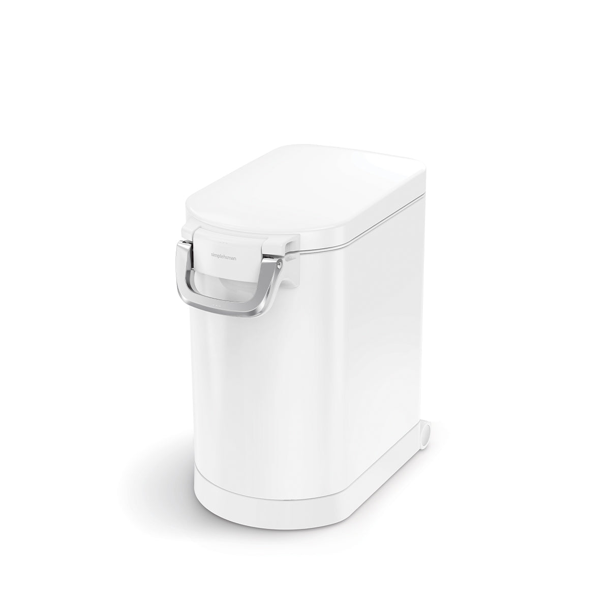 simplehuman 25 Liter, 27 lb / 12.2 kg Medium Pet Food Storage Container for Dog Food, Cat Food, and Bird Feed, White simplehuman 25 Liter, 27 lb / 12.2 kg Medium Pet Food Storage Container for Dog Food, Cat Food, and Bird Feed, White