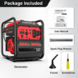 PowerSmart 4300W Open Frame Gas Inverter Generator DB5041