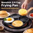 Nonstick 2/4 Cup Frying Pan – Egg and Pancake Breakfast Pan