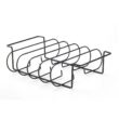 Nonstick Steel Rib Rack for BBQ – Roasting Stand for Ribs, Steak, and Meat