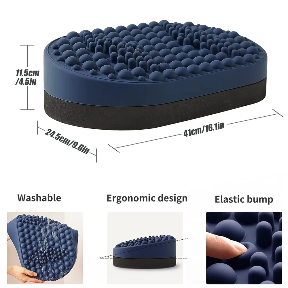 Under Desk Foot Rest – Soft Silicone Office Foot Stool for Home and Work Under Desk Foot Rest – Soft Silicone Office Foot Stool for Home and Work - Image 4