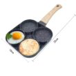 Nonstick 2/4 Cup Frying Pan – Egg and Pancake Breakfast Pan