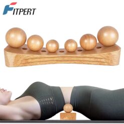 Wood Massage Tool for Back, Neck, Arms and Hips – Handheld Body Massage Tool