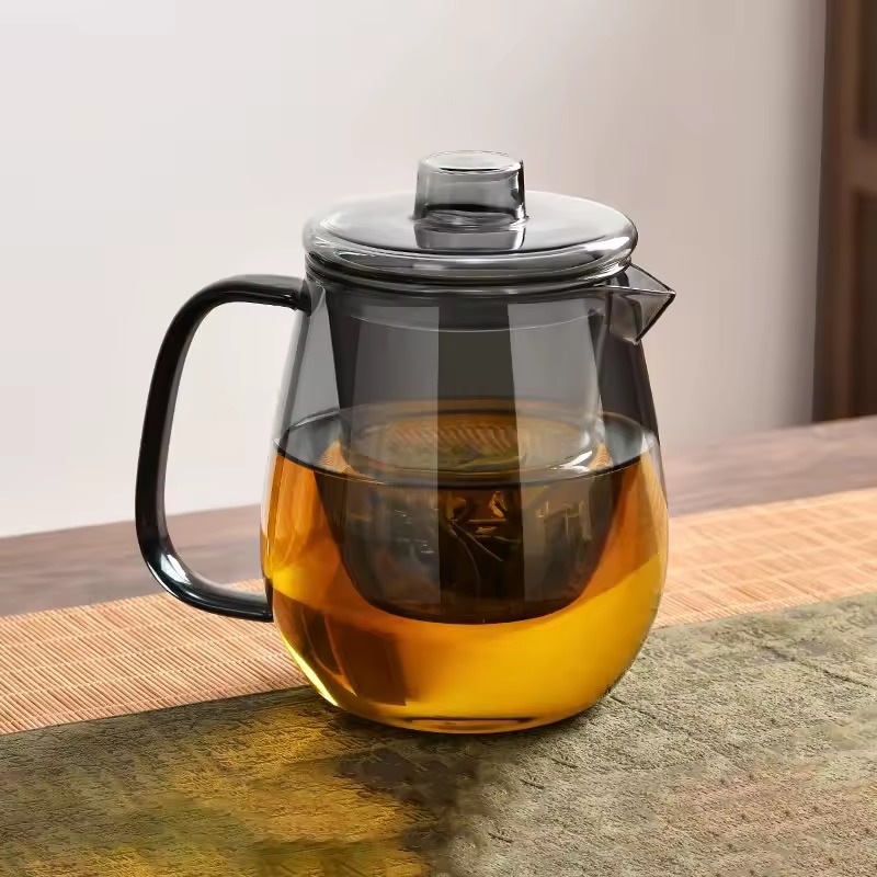 Borosilicate Glass Teapot with Infuser and Lid – Stovetop and Dishwasher Safe Tea Maker Borosilicate Glass Teapot with Infuser and Lid – Stovetop and Dishwasher Safe Tea Maker - Image 5