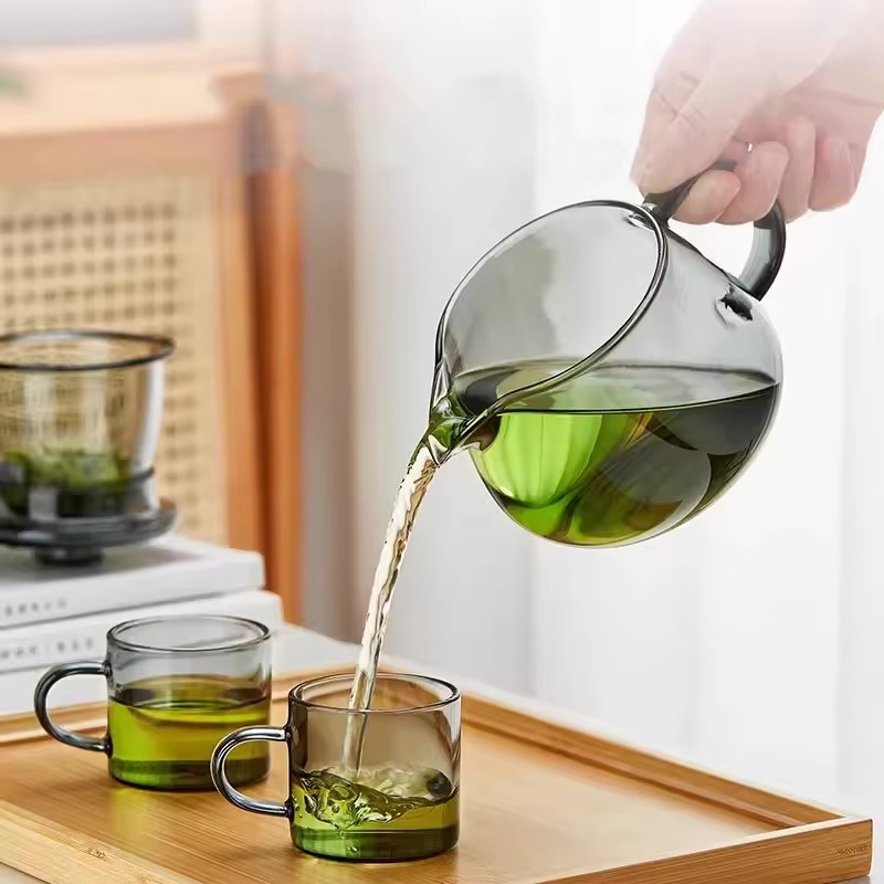 Borosilicate Glass Teapot with Infuser and Lid – Stovetop and Dishwasher Safe Tea Maker Borosilicate Glass Teapot with Infuser and Lid – Stovetop and Dishwasher Safe Tea Maker - Image 4