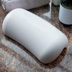 Waterproof Non-Slip Bath Pillow for Bathtub & Hot Tub – Memory Foam Head and Back Cushion with Suction Cups