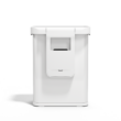 simplehuman Rectangular Sensor Can, 58L Sensor Can Voice and Motion-Activated, White