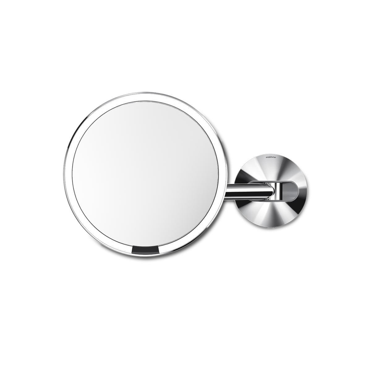 simplehuman 8" Sensor Makeup Mirror, Wall Mount, 5X Magnification, Hard-Wired (100-240v), Polished Stainless Steel simplehuman 8" Sensor Makeup Mirror, Wall Mount, 5X Magnification, Hard-Wired (100-240v), Polished Stainless Steel