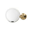 simplehuman Sensor Mirror, Wall Mount Makeup Mirror with Light, 8