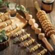 Wood Massage Tool Set 6-in-1 – Handheld Body Massage Rollers and Scraping Tools Wood Massage Tool Set 6-in-1 – Handheld Body Massage Rollers and Scraping Tools