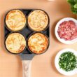 Nonstick 2/4 Cup Frying Pan – Egg and Pancake Breakfast Pan