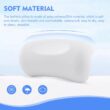 Waterproof Non-Slip Bath Pillow for Bathtub & Hot Tub – Memory Foam Head and Back Cushion with Suction Cups