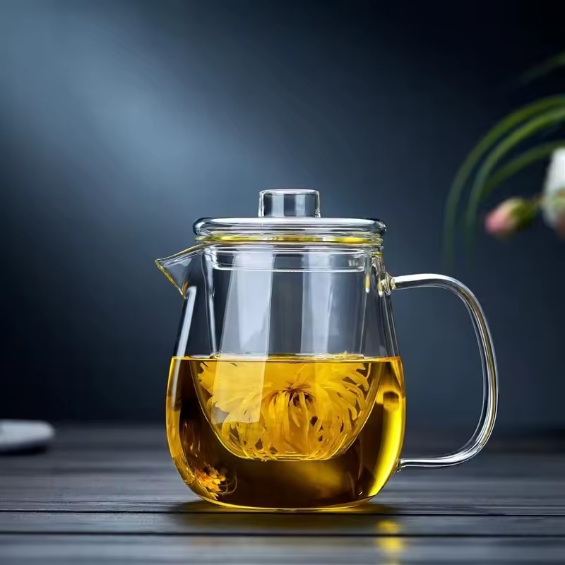 Borosilicate Glass Teapot with Infuser and Lid – Stovetop and Dishwasher Safe Tea Maker Borosilicate Glass Teapot with Infuser and Lid – Stovetop and Dishwasher Safe Tea Maker - Image 10