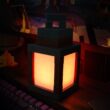 Pixel Style Night Light Lantern – Portable Tabletop Lamp with 16 Colors