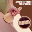 Wood Massage Cup with Roller – Handheld Wooden Body Massage Tool Wood Massage Cup with Roller – Handheld Wooden Body Massage Tool