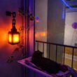 Pixel Style Night Light Lantern – Portable Tabletop Lamp with 16 Colors