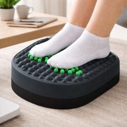 Under Desk Foot Rest – Soft Silicone Office Foot Stool for Home and Work