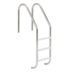 S.R. Smith VLLS-103E 3-Step Economy with Plastic Steps Pool Ladder, Stainless Steel
