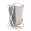 simplehuman single x-frame laundry hamper, White, 65L