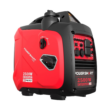 PowerSmart 2500W Inverter Generator, Manual Start, Fuel Efficient, with CO Alarm and USB Output