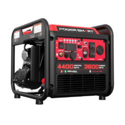 PowerSmart 4400-Watt Dual Fuel Portable Generator with Inverter Technology, CO Protect, 30 amp