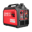 PowerSmart 3800-Watt Portable Inverter Generator with Dual Fuel, CO Protect, 30 amp