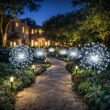 Solar-Powered Waterproof Firework Garden Lights With Remote Control & 8 Lighting Modes