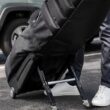 Sun Mountain ClubGlider Meridian Golf Travel Bag - 4-Wheel Rolling System, Extendable & Retractable Legs for Easy Transport, Effortless Travel & Maneuverability