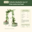 Vego Garden VAT 18-in W x 90-in H Painted Finish Steel Garden Trellis For Climbing Plants For Cucumbers For Roses For Tomatoes
