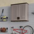 Suncast BMC3000 Cabinet-Resin Construction for Wall Mounted Garage Storage, 30.25