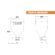 Buyers Products 274.6-lb Capacity Hitch Mounted Tow-Behind Spreader