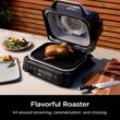 Ninja Woodfire Outdoor 4-in-1 Smoker OG301 1760 -Watt Black Electric Grill