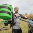 Hooyman 125-lb Capacity Vehicle mounted spreader