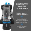 Prolux Residential Bagless Backpack Vacuum Cleaner with HEPA Filter