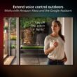 Philips Hue Lily Outdoor 8 -Watt Black Low voltage Plug-in Smart Compatible LED Spot light kit