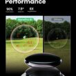 MILESEEY SmartSlope Technology 600-Yard Flag-Lock Precision Golf Range Finder