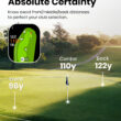 MILESEEY SmartSlope Technology 600-Yard Flag-Lock Precision Golf Range Finder