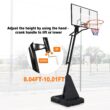 Flynama Indoor/Outdoor Portable 44-in Basketball System