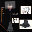 Flynama Indoor/Outdoor Portable 44-in Basketball System