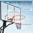 Flynama Indoor/Outdoor Portable 44-in Basketball System
