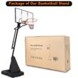 Flynama Indoor/Outdoor Portable 44-in Basketball System