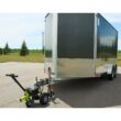 Tow Tuff TMD-35ETD8 Adjustable 3500 Lbs Capacity Electric Trailer Dolly Green