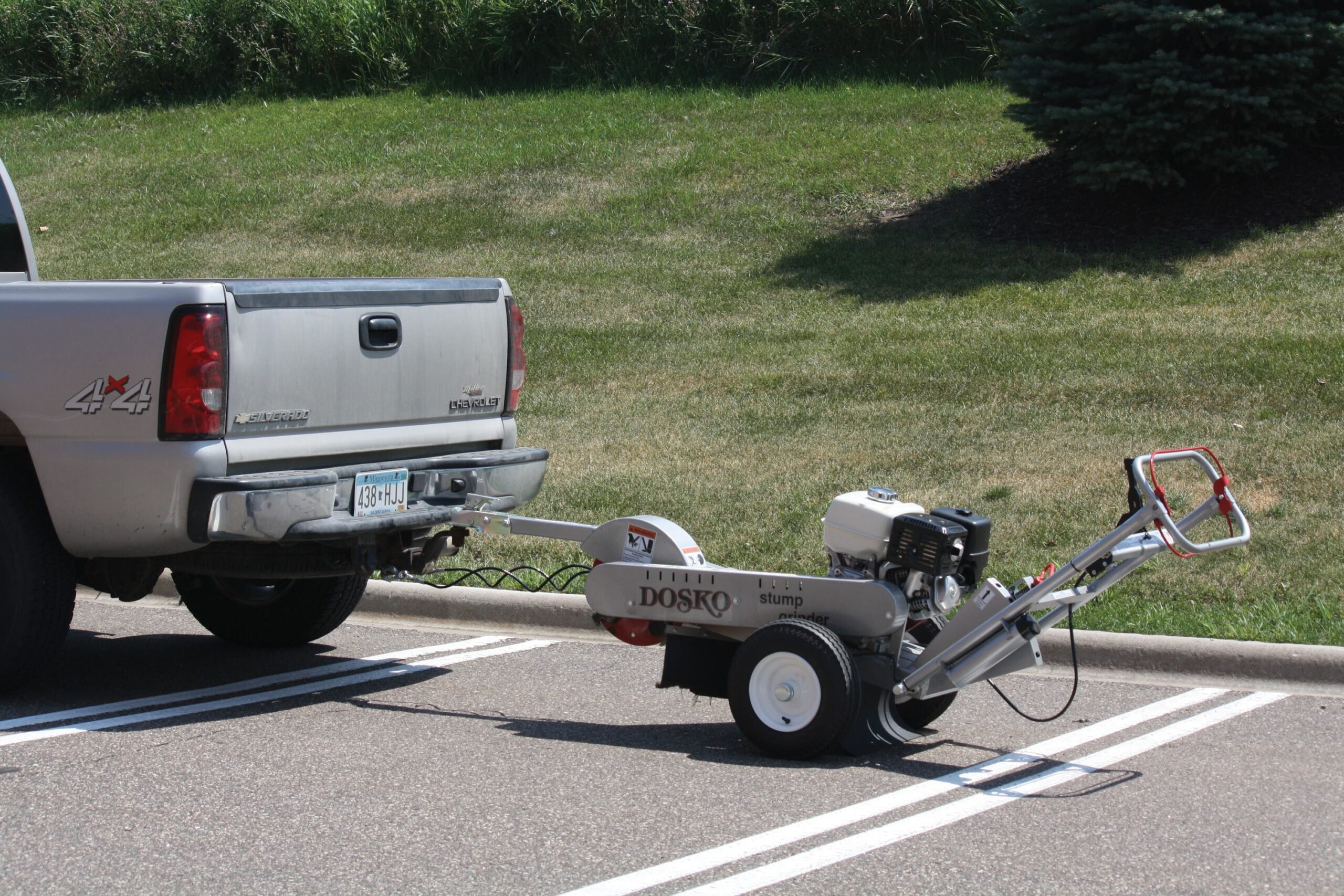 Dosko Heavy Duty Steel Tow Bar with 2-Inch Coupler and Safety Cables - 39 x 7 Inches Dosko Heavy Duty Steel Tow Bar with 2-Inch Coupler and Safety Cables - 39 x 7 Inches