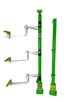 GREEN TOUCH INDUSTRIES Xtreme Pro Series 3-position Trimmer Rack For Open and Enclosed Trailers- Durable Steel Construction