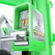 GREEN TOUCH INDUSTRIES Xtreme Pro Series 3-position Trimmer Rack For Open and Enclosed Trailers- Durable Steel Construction