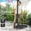 Lycvki Outdoor Portable 23.6-in Basketball System